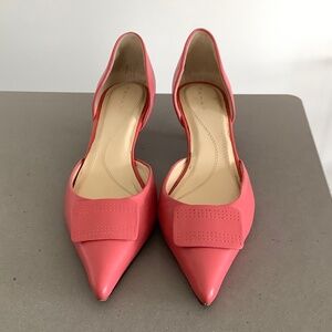 Tahari low heel D’orsay Coral Beach Pumps Size 8.5M